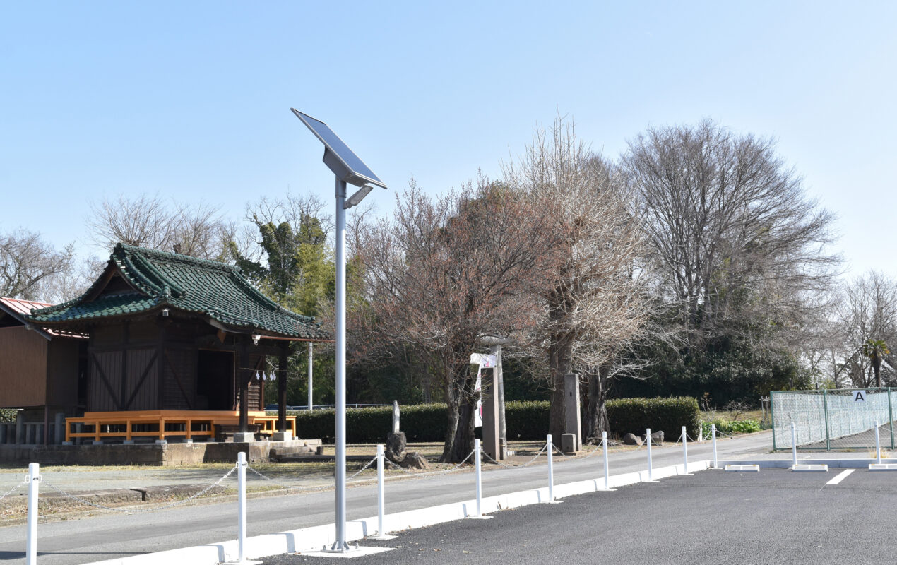 ソーラー照明灯全景画像1