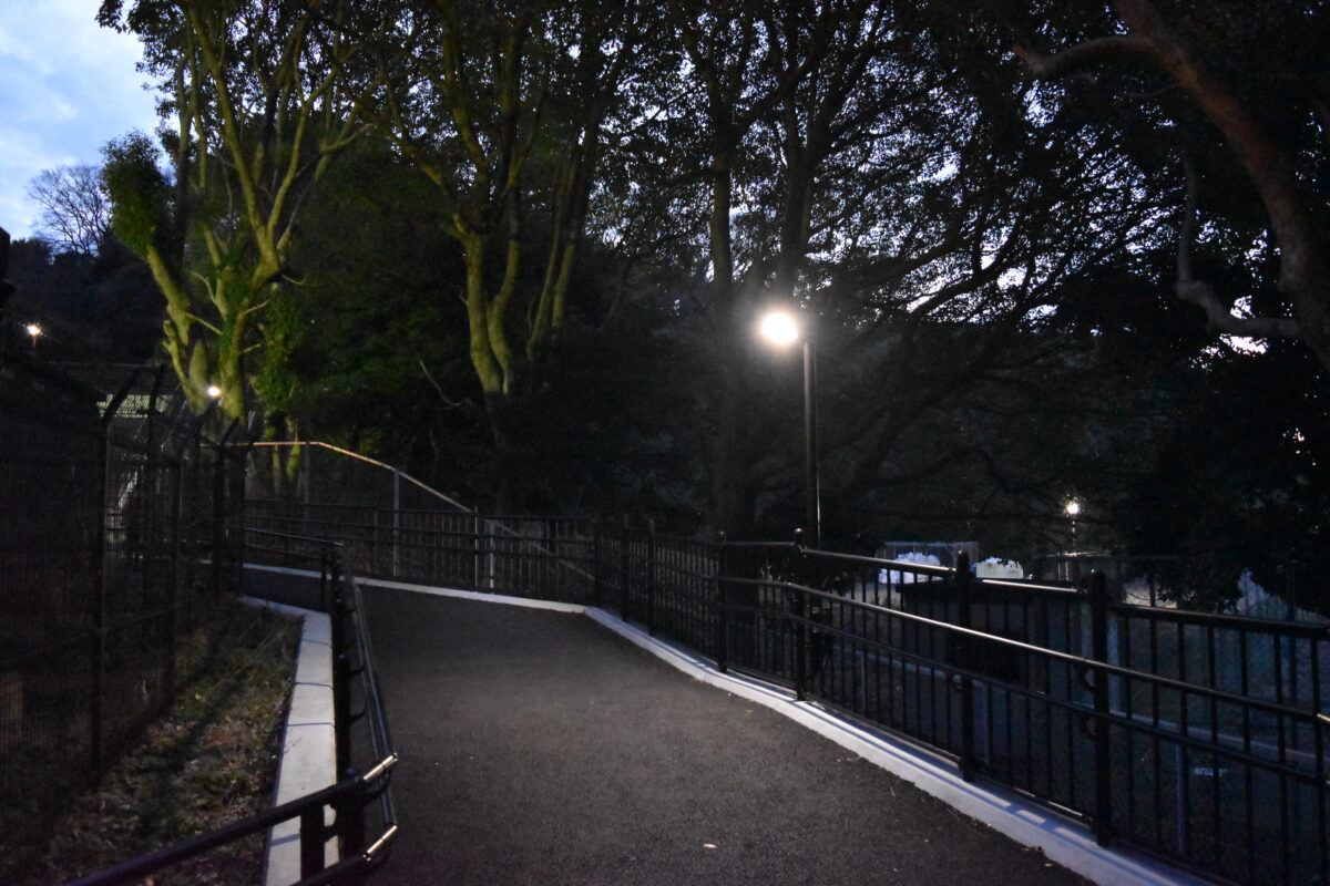 避難路入口付近の画像