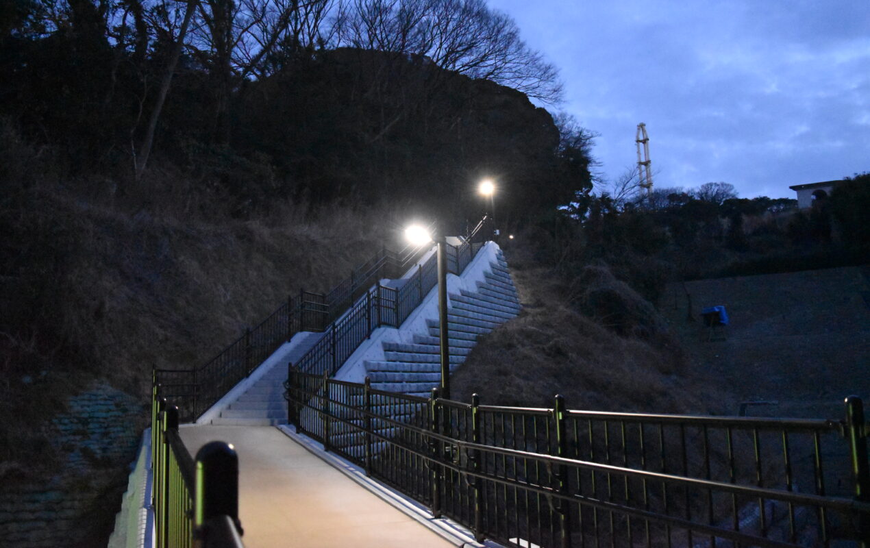 避難路中間付近の画像