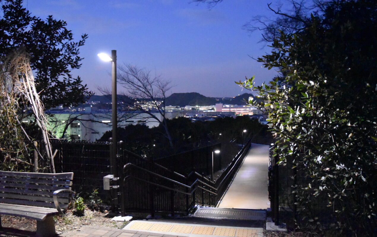 避難路終点付近の画像