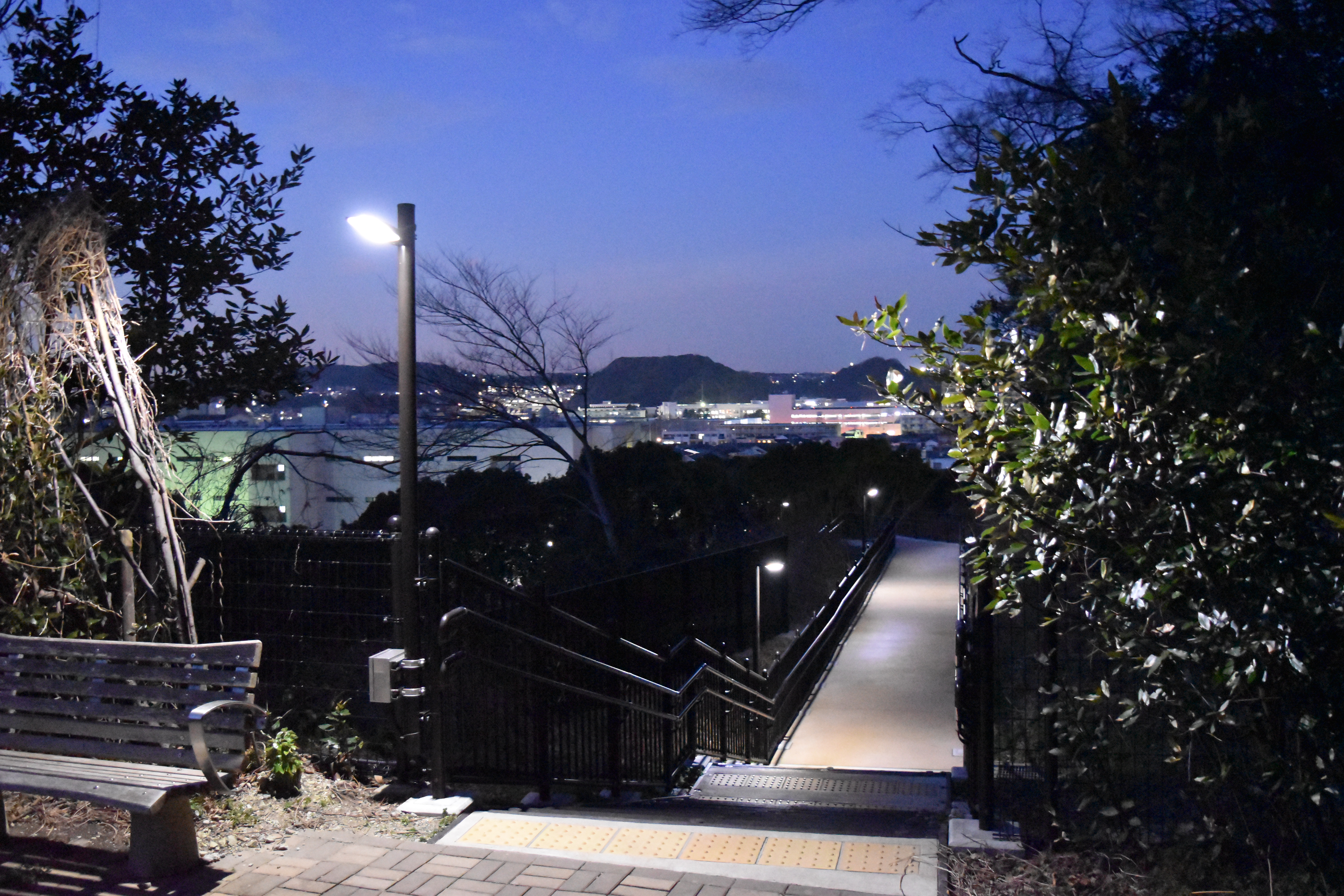 避難路終点付近の画像